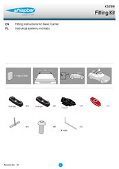 Whispbar K529W Fitting Instructions Manual