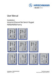 Belden HIRSCHMANN RSR30 Series Installation Manual