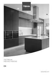 Teka HSB 545 User Manual
