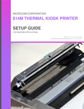 Microcom 814M Setup Manual