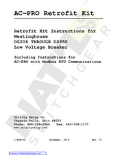 Utility Relay AC-PRO Retrofit Kit Instructions Manual