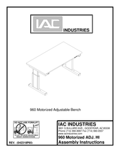 IAC INDUSTRIES 960 Quick Start Manual