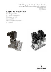 Emerson AVENTICS TV04-CV Operating Instructions Manual