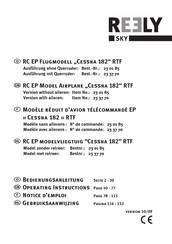 Reely Sky 23 01 85 Operating Instructions Manual