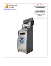 Advanced Kiosks Document Kiosk Owner's Manual