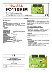 FireClass FC410RIM Leaflet