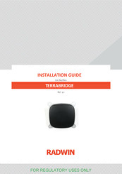 Radwin TERRABRIDGE Installation Manual
