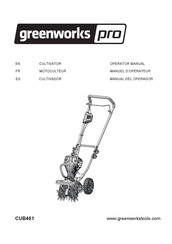 GreenWorks Pro CUB401 Operator's Manual