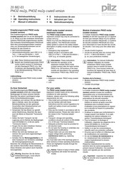 Pilz PNOZ mo2p Operating Instructions Manual