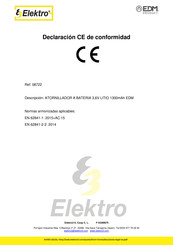 EDM Product 08722 Instruction Manual