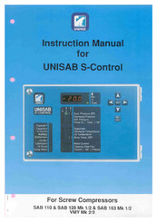 SABROE UNISAB S-Control Instruction Manual