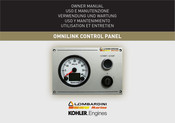 LOMBARDINI MARINE KOHLER OMNILINK Owner's Manual