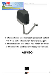 Stagnoli ALPHEO 24V Manual