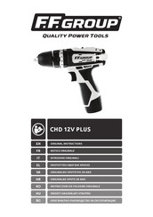 F.F. Group CHD 12V PLUS Original Instructions Manual