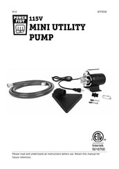 Power Fist 8717035 Instructions Manual