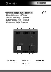 Gewiss GW 12 718 Manual