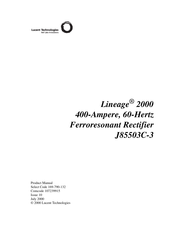 Lucent Technologies Lineage 2000 J85503C-3 Product Manual