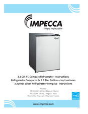 Impecca RC-1334W Instructions Manual