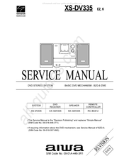 Aiwa XS-DV335 Service Manual