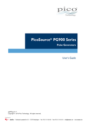 pico Technology PicoSource PG914 User Manual