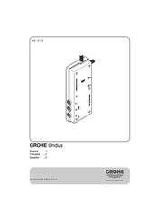 Grohe 36072 Instructions Manual