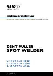 Expondo MSW S-SPOTTER 5000 User Manual