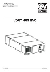 Vortice VORT NRG EVO 015 Instruction Booklet