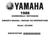 Yamaha EC340M 1988 Owner's Manual