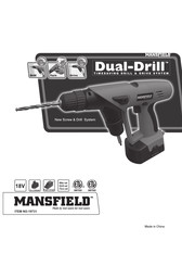 Mansfield Dual-Drill 19731 Manual