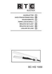 RTC BC HG 1000 Instruction Manual