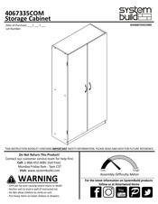System Build 4067335COM Manual