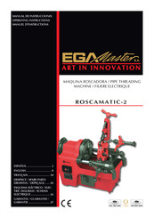 Ega Master ROSCAMATIC-2 Operating Instructions Manual