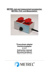 METREL A1207 Instruction Manual