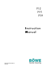 BÖWE P15 Instruction Manual
