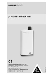 HEINE mPack mini Manual