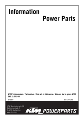 KTM Power Parts 3.211.256 Manual