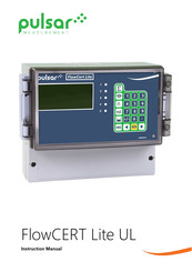 Pulsar Measurement FlowCERT Instruction Manual