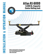 Atlas Equipment RJ-6000 Installation & Operation Manual