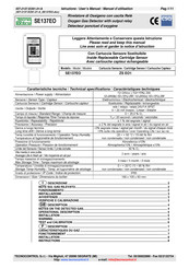Tecno Control SE137EO User Manual