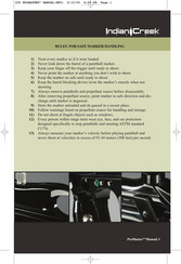 Indian Creek Design PROMASTER Instruction Manual