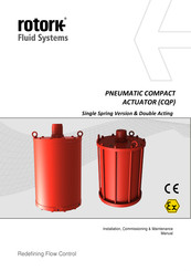 rotork CQP Installation Commissioning Maintenance Manual