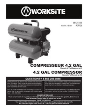 Worksite 68125156 Operator's Manual