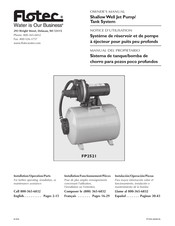 Flotec FP2521 Owner's Manual