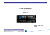 Shenzhen VDWALL A63 Quick Setup Manual
