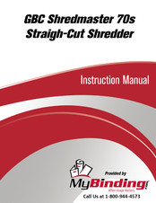 Gbc Shredmaster 70s Operating Procedures