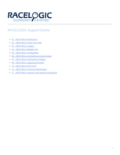Racelogic VBMIC01C Manual