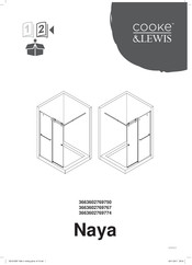 Cooke & Lewis Naya 3663602769774 Manual