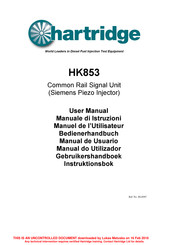 Hartridge HK853 User Manual