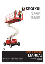 Snorkel SL30SL Parts And Service Manual