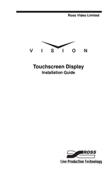 Ross Vision 4800DR-319-03 Installation Manual